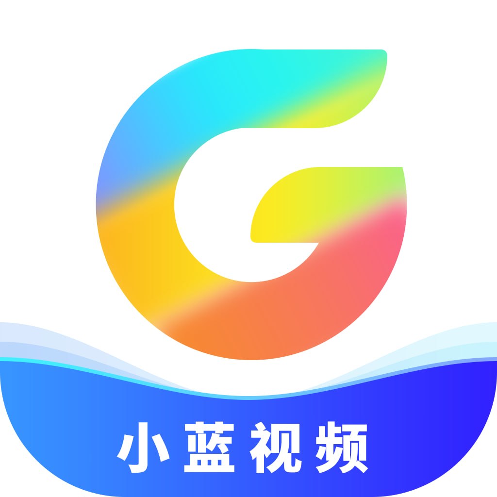 杏吧小蓝视频品牌Logo标识